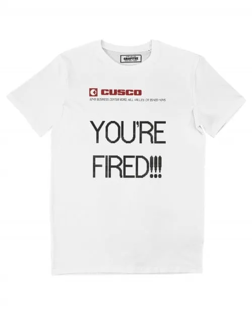 T-shirt You're Fired - Fax Retour Vers le Futur | Grafitee